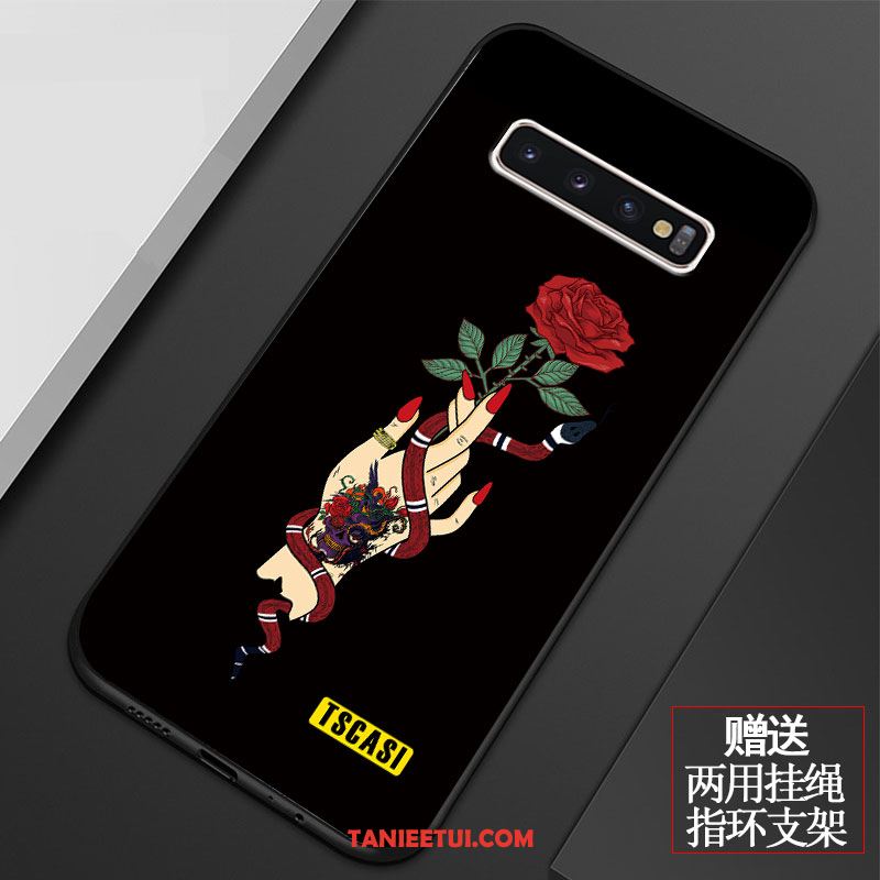 Etui Samsung Galaxy S10+ Moda Kreatywne Telefon Komórkowy, Obudowa Samsung Galaxy S10+ Czarny Silikonowe Ochraniacz