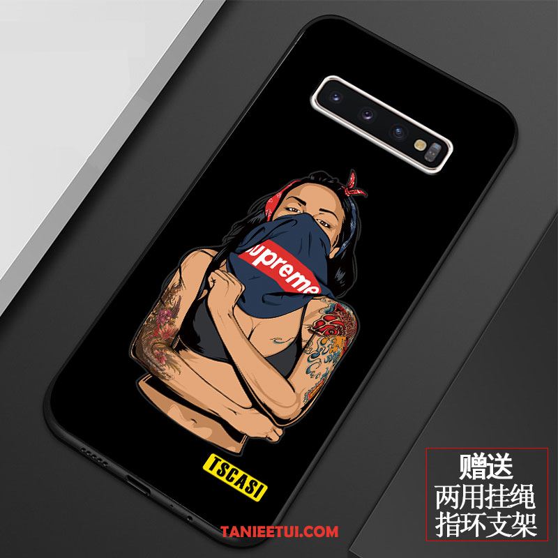 Etui Samsung Galaxy S10+ Moda Kreatywne Telefon Komórkowy, Obudowa Samsung Galaxy S10+ Czarny Silikonowe Ochraniacz