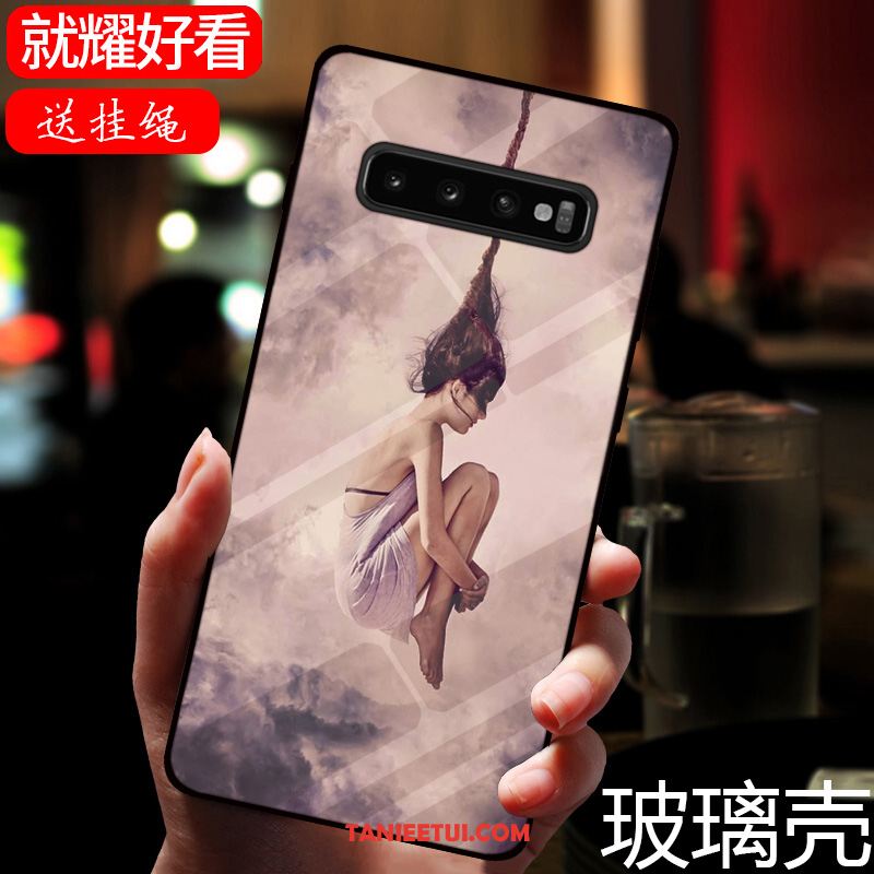 Etui Samsung Galaxy S10 Moda Telefon Komórkowy Lustro, Futerał Samsung Galaxy S10 Tendencja Gwiazda Szkło