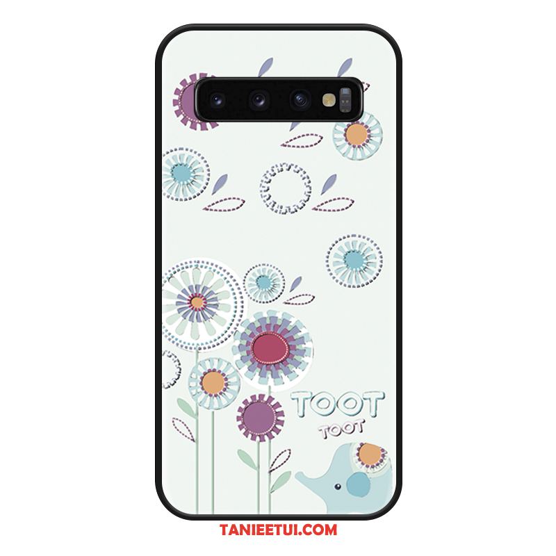 Etui Samsung Galaxy S10 Modna Marka Anti-fall All Inclusive, Pokrowce Samsung Galaxy S10 Kreskówka Różowe Moda