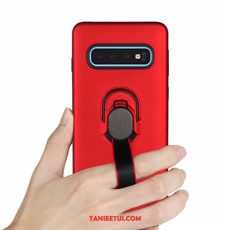 Etui Samsung Galaxy S10+ Na Pokładzie Wspornik Ochraniacz, Futerał Samsung Galaxy S10+ Anti-fall Zielony Gwiazda