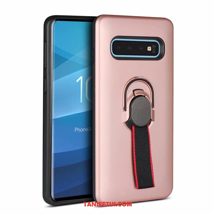 Etui Samsung Galaxy S10+ Na Pokładzie Wspornik Ochraniacz, Futerał Samsung Galaxy S10+ Anti-fall Zielony Gwiazda