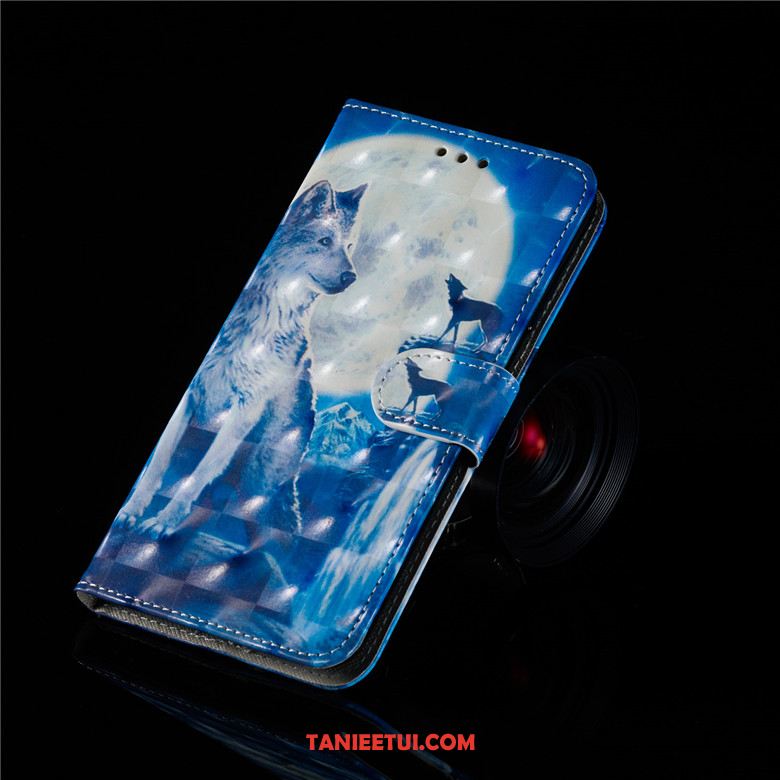 Etui Samsung Galaxy S10 Niebieski Telefon Komórkowy Kreskówka, Obudowa Samsung Galaxy S10 Gwiazda Klapa Ochraniacz