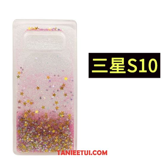 Etui Samsung Galaxy S10 Quicksand Telefon Komórkowy Gwiazda, Futerał Samsung Galaxy S10 Balon Zielony Anti-fall