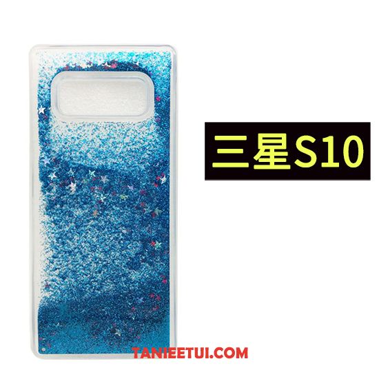 Etui Samsung Galaxy S10 Quicksand Telefon Komórkowy Gwiazda, Futerał Samsung Galaxy S10 Balon Zielony Anti-fall