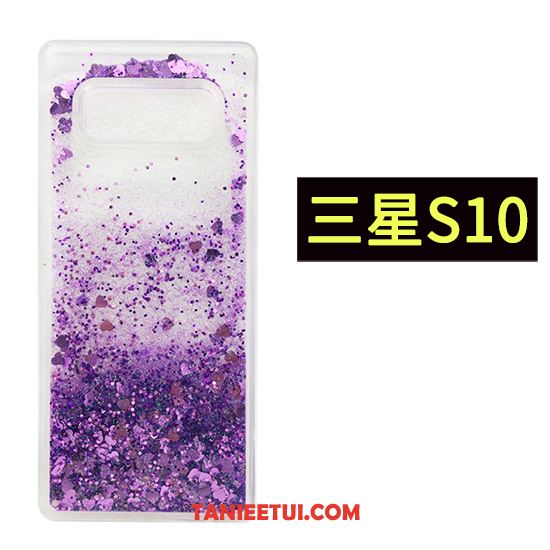 Etui Samsung Galaxy S10 Quicksand Telefon Komórkowy Gwiazda, Futerał Samsung Galaxy S10 Balon Zielony Anti-fall