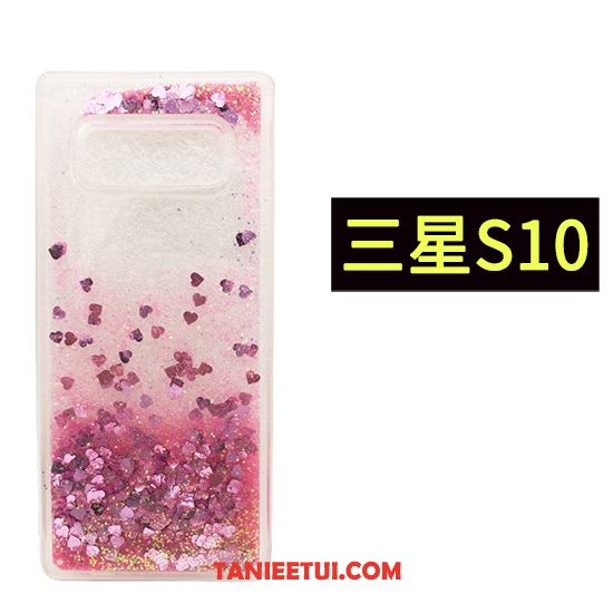 Etui Samsung Galaxy S10 Quicksand Telefon Komórkowy Gwiazda, Futerał Samsung Galaxy S10 Balon Zielony Anti-fall