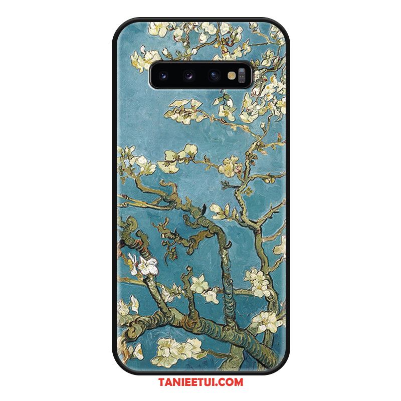 Etui Samsung Galaxy S10+ Różowy Kreatywne Ochraniacz, Futerał Samsung Galaxy S10+ Wiszące Ozdoby Luksusowy Obraz Olejny