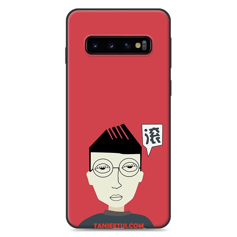 Etui Samsung Galaxy S10+ Silikonowe Ochraniacz Różowe, Obudowa Samsung Galaxy S10+ Gwiazda Kreatywne Tendencja