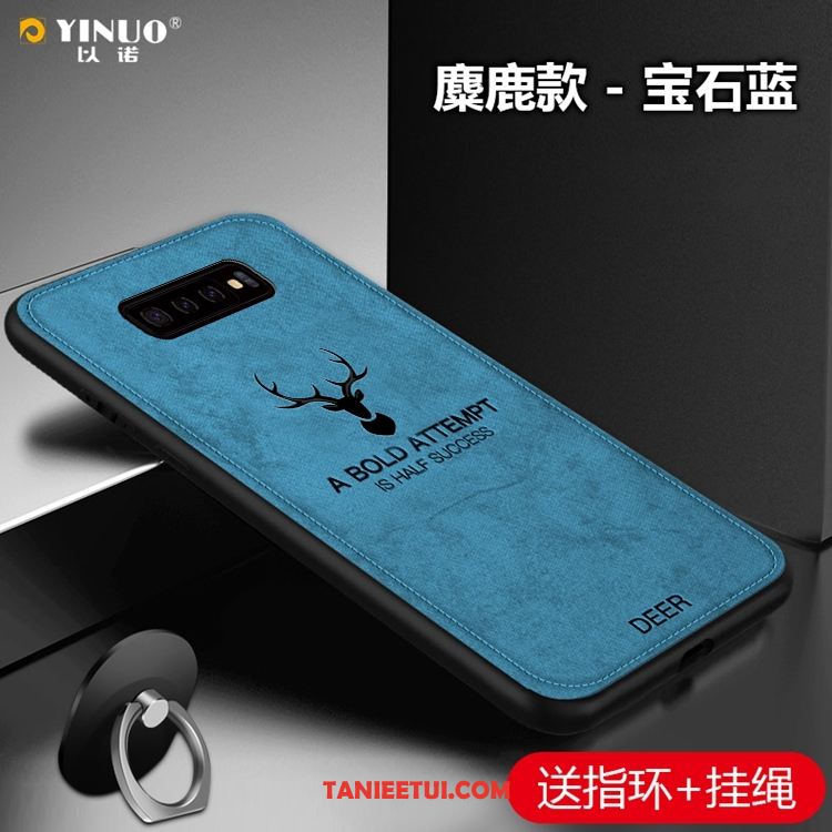 Etui Samsung Galaxy S10 Telefon Komórkowy Gwiazda Ochraniacz, Obudowa Samsung Galaxy S10 Niebieski Anti-fall Trudno