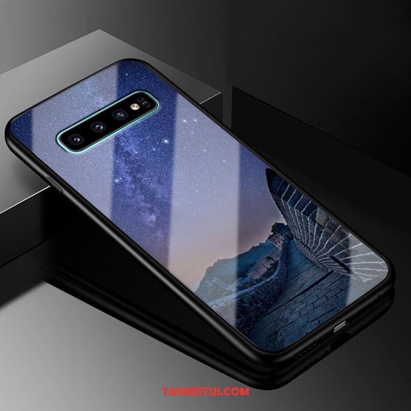 Etui Samsung Galaxy S10+ Telefon Komórkowy Modna Marka Gwiazda, Pokrowce Samsung Galaxy S10+ Ochraniacz Szkło All Inclusive