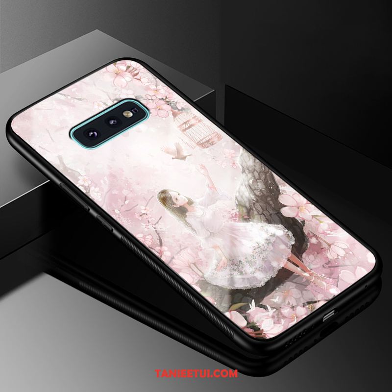 Etui Samsung Galaxy S10 Trudno Różowe Silikonowe, Obudowa Samsung Galaxy S10 All Inclusive Ochraniacz Szkło