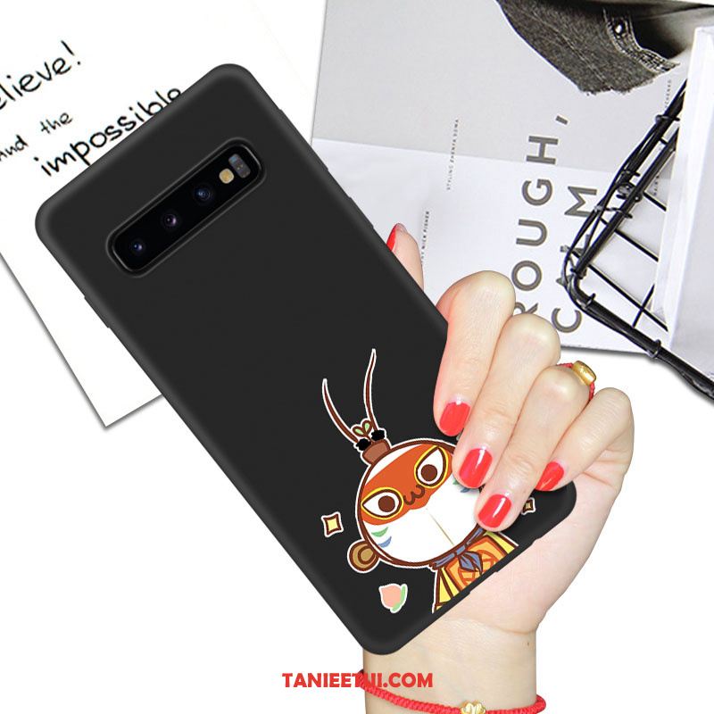 Etui Samsung Galaxy S10+ Zakochani Silikonowe Czerwony Netto, Pokrowce Samsung Galaxy S10+ Anti-fall Gwiazda Miękki