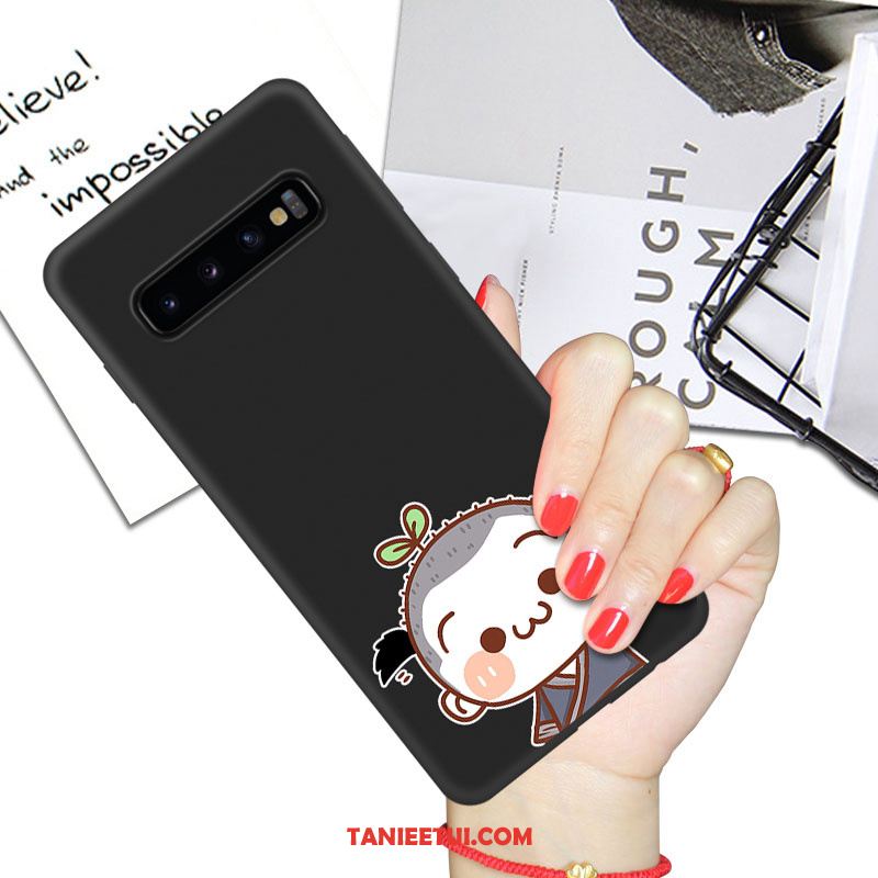 Etui Samsung Galaxy S10+ Zakochani Silikonowe Czerwony Netto, Pokrowce Samsung Galaxy S10+ Anti-fall Gwiazda Miękki