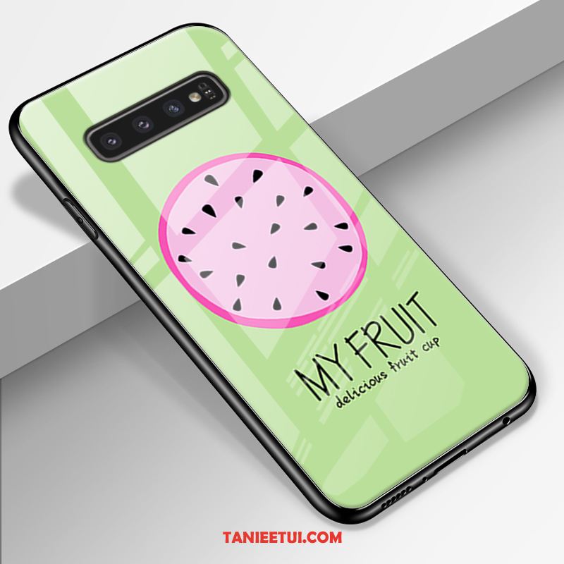 Etui Samsung Galaxy S10+ Żółty Mały All Inclusive, Pokrowce Samsung Galaxy S10+ Kreatywne Silikonowe Miękki