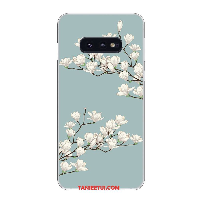 Etui Samsung Galaxy S10e Anti-fall Ochraniacz Biały, Futerał Samsung Galaxy S10e Silikonowe Niebieski Miękki