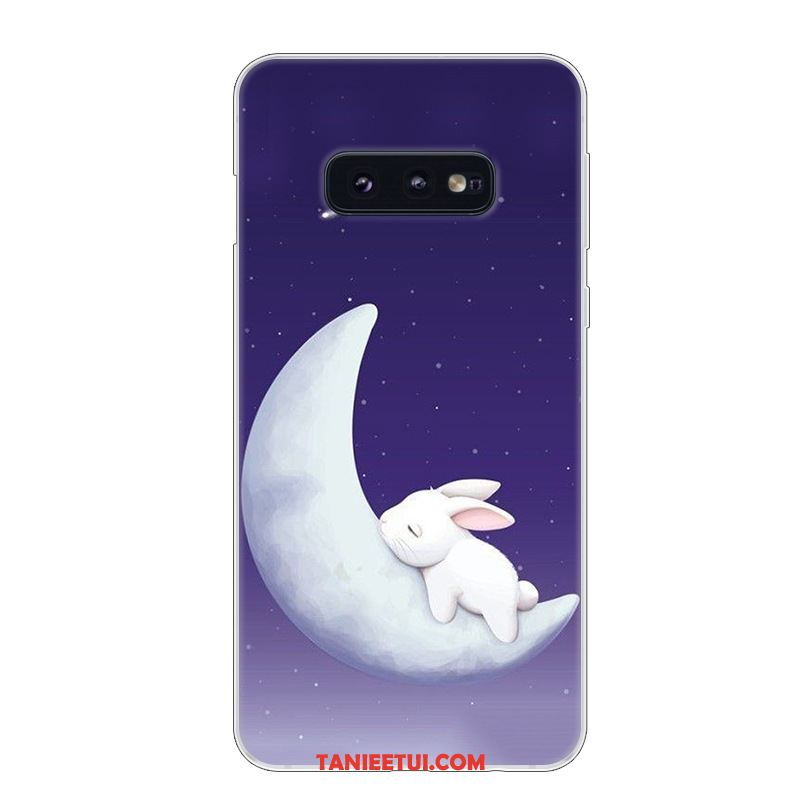 Etui Samsung Galaxy S10e Anti-fall Ochraniacz Biały, Futerał Samsung Galaxy S10e Silikonowe Niebieski Miękki