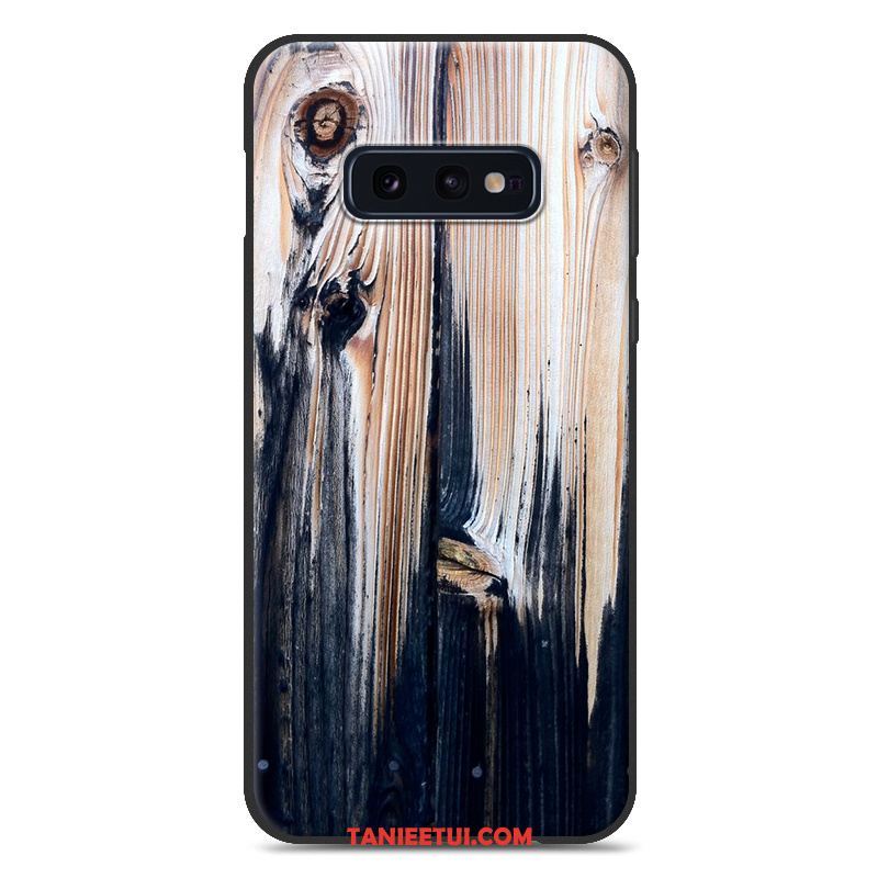 Etui Samsung Galaxy S10e Anti-fall Ziarno Drewna Osobowość, Obudowa Samsung Galaxy S10e Ochraniacz Telefon Komórkowy Gwiazda