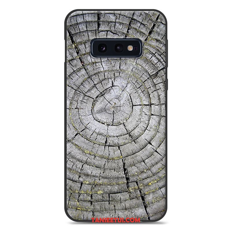 Etui Samsung Galaxy S10e Anti-fall Ziarno Drewna Osobowość, Obudowa Samsung Galaxy S10e Ochraniacz Telefon Komórkowy Gwiazda