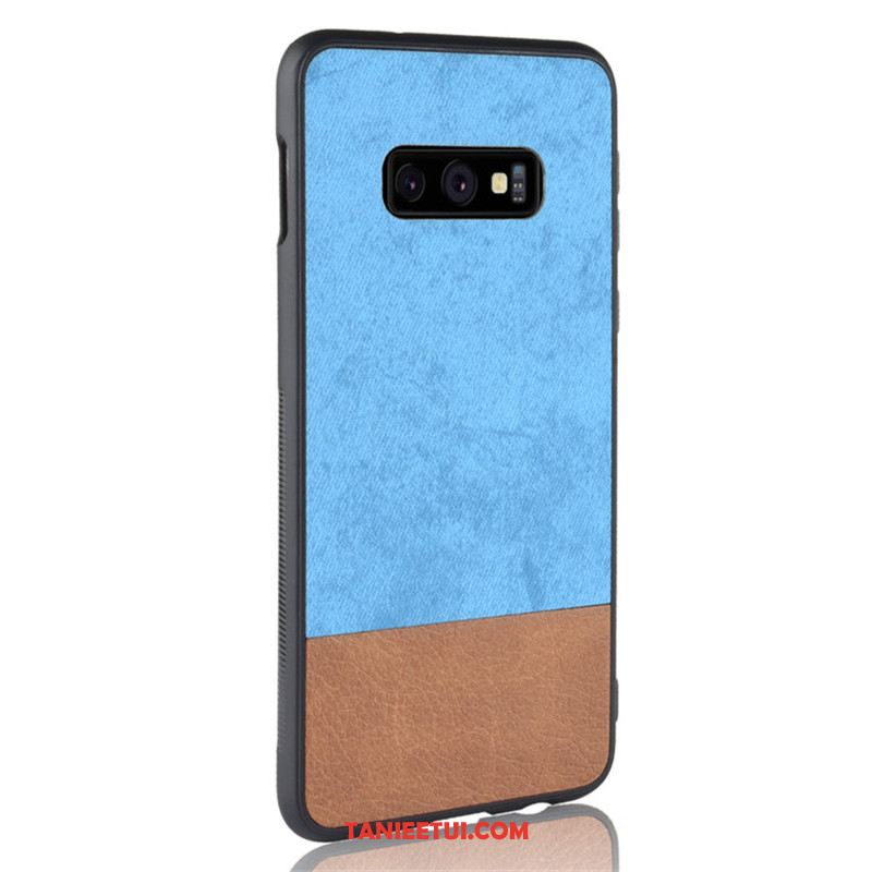 Etui Samsung Galaxy S10e Gwiazda Trudno Szary, Pokrowce Samsung Galaxy S10e Ochraniacz Denim Mieszane Kolory