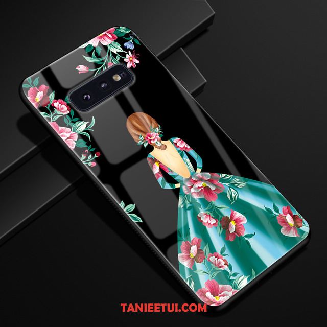 Etui Samsung Galaxy S10e Miękki Szkło Gwiazda, Futerał Samsung Galaxy S10e Tendencja Niebieski Ochraniacz