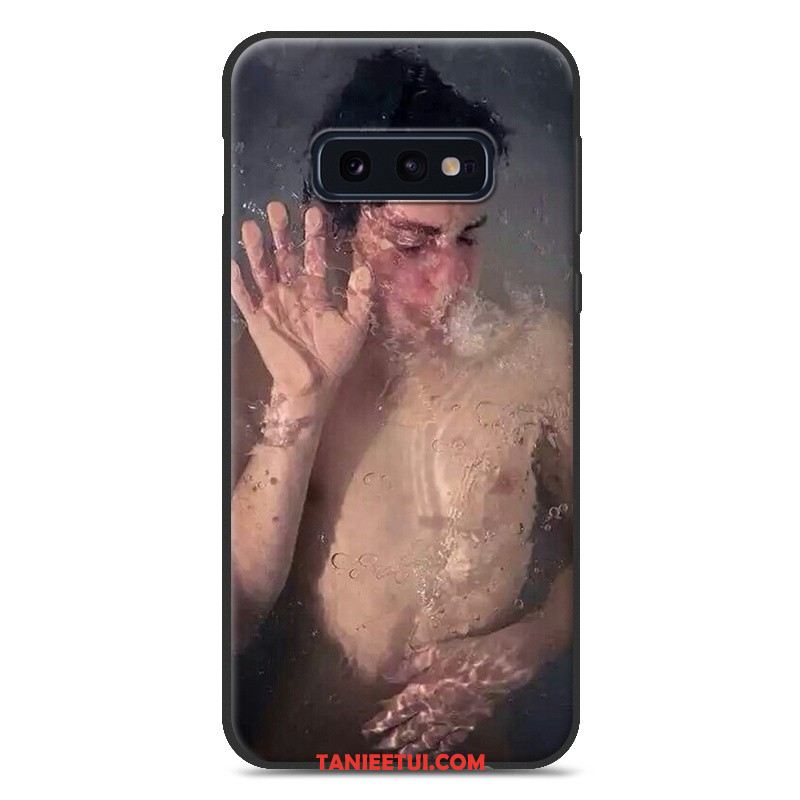 Etui Samsung Galaxy S10e Osobowość Miękki Silikonowe, Pokrowce Samsung Galaxy S10e Tendencja Wiszące Ozdoby Biały