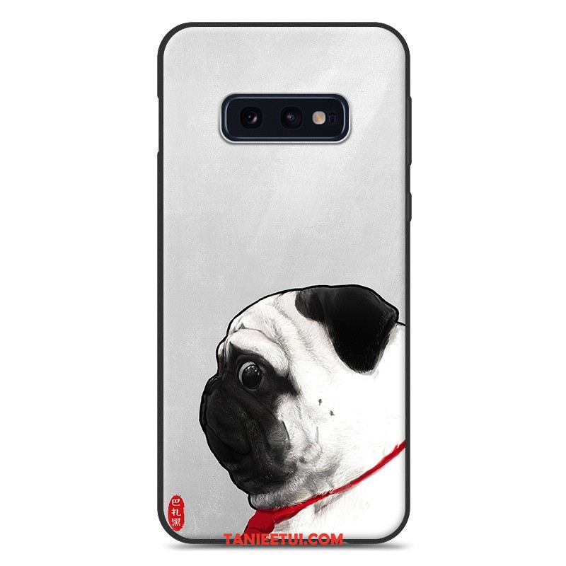 Etui Samsung Galaxy S10e Osobowość Miękki Silikonowe, Pokrowce Samsung Galaxy S10e Tendencja Wiszące Ozdoby Biały