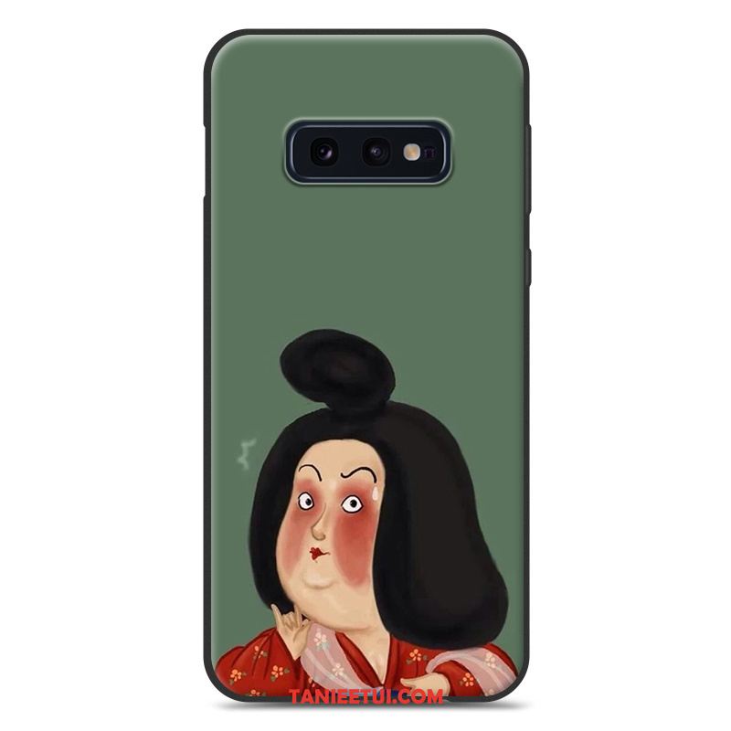 Etui Samsung Galaxy S10e Osobowość Miękki Silikonowe, Pokrowce Samsung Galaxy S10e Tendencja Wiszące Ozdoby Biały