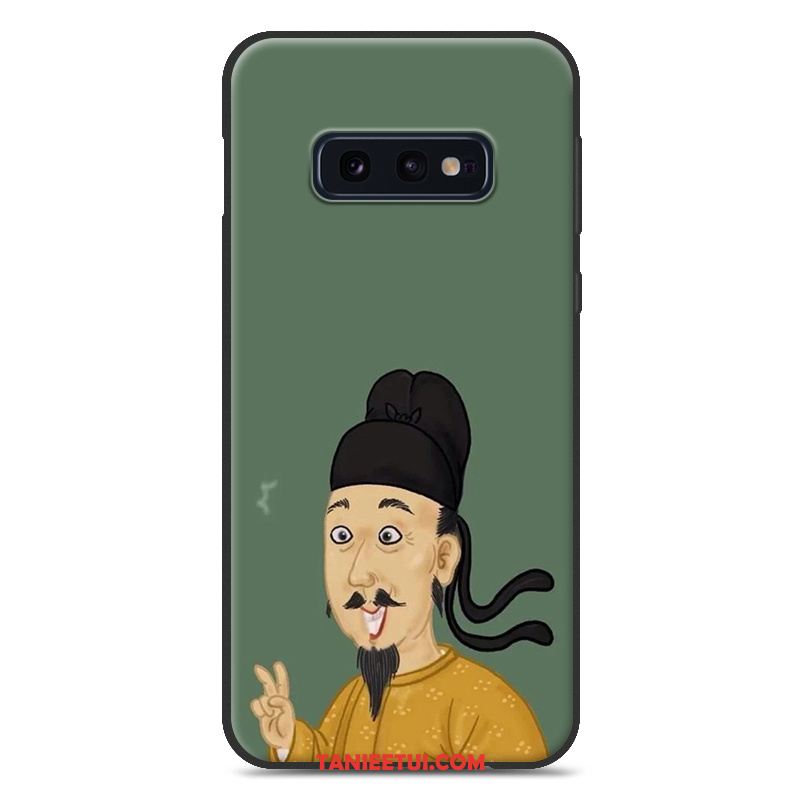 Etui Samsung Galaxy S10e Osobowość Miękki Silikonowe, Pokrowce Samsung Galaxy S10e Tendencja Wiszące Ozdoby Biały