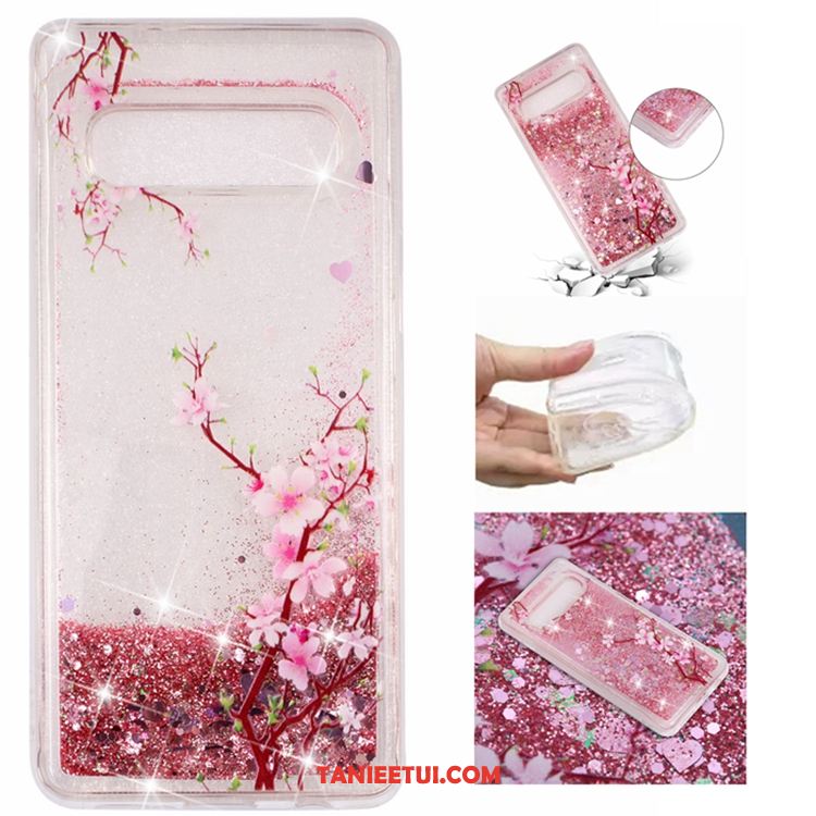 Etui Samsung Galaxy S10e Telefon Komórkowy Gwiazda Niebieski, Obudowa Samsung Galaxy S10e Liquid Quicksand Miękki