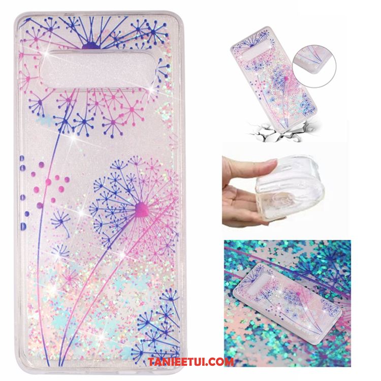 Etui Samsung Galaxy S10e Telefon Komórkowy Gwiazda Niebieski, Obudowa Samsung Galaxy S10e Liquid Quicksand Miękki