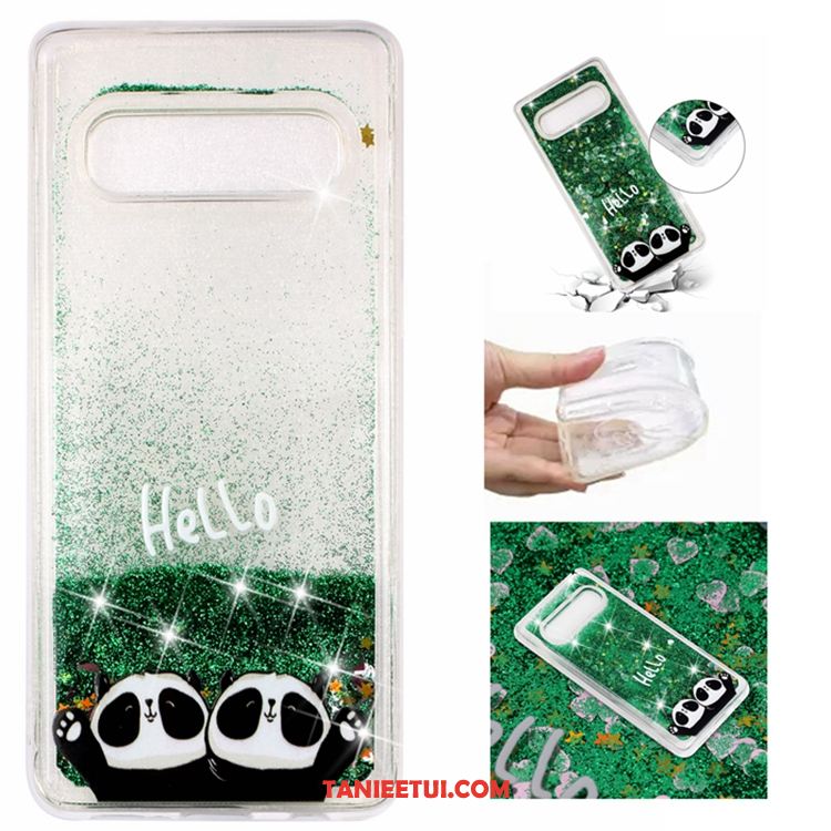 Etui Samsung Galaxy S10e Telefon Komórkowy Gwiazda Niebieski, Obudowa Samsung Galaxy S10e Liquid Quicksand Miękki