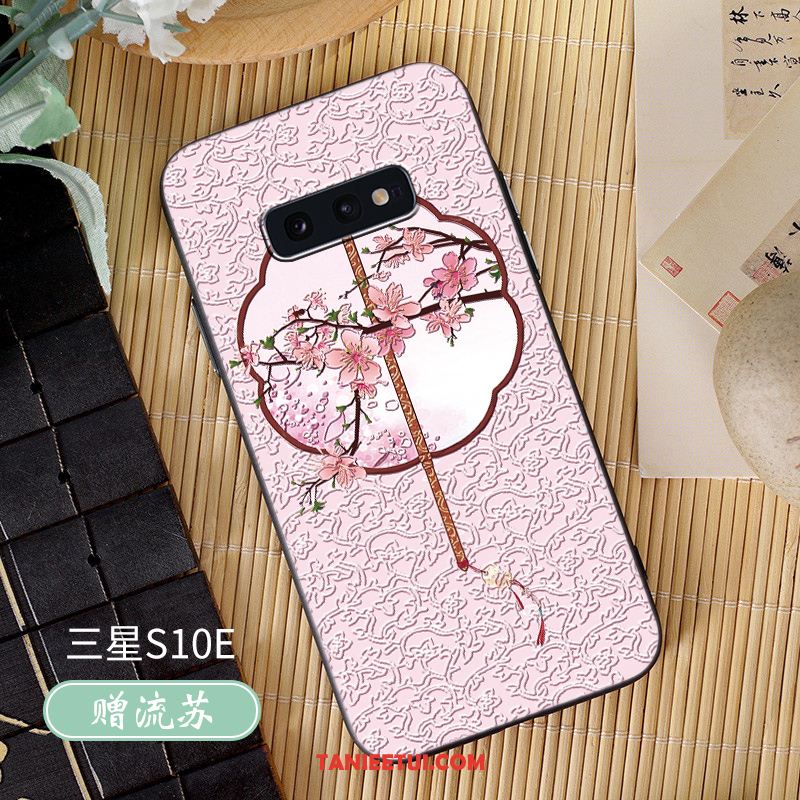 Etui Samsung Galaxy S10e Wysoki Koniec Zielony Ochraniacz, Futerał Samsung Galaxy S10e Z Frędzlami Anti-fall Wiatr