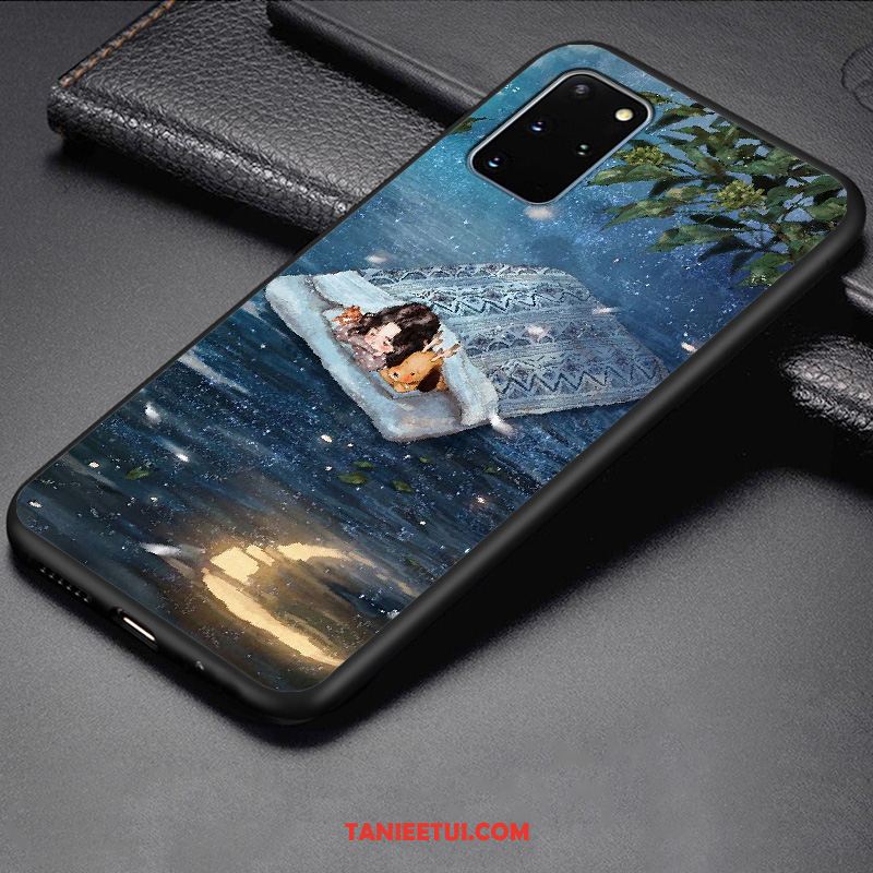 Etui Samsung Galaxy S20+ Anti-fall Telefon Komórkowy Proste, Futerał Samsung Galaxy S20+ Miękki Osobowość Zielony