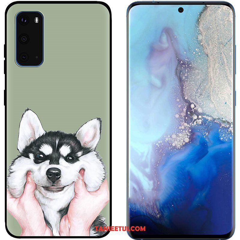 Etui Samsung Galaxy S20 Gwiazda Kolor Nubuku, Futerał Samsung Galaxy S20 Kreskówka Modna Marka Purpurowy