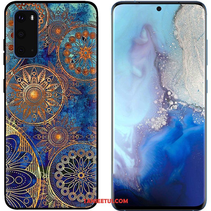 Etui Samsung Galaxy S20 Gwiazda Kolor Nubuku, Futerał Samsung Galaxy S20 Kreskówka Modna Marka Purpurowy