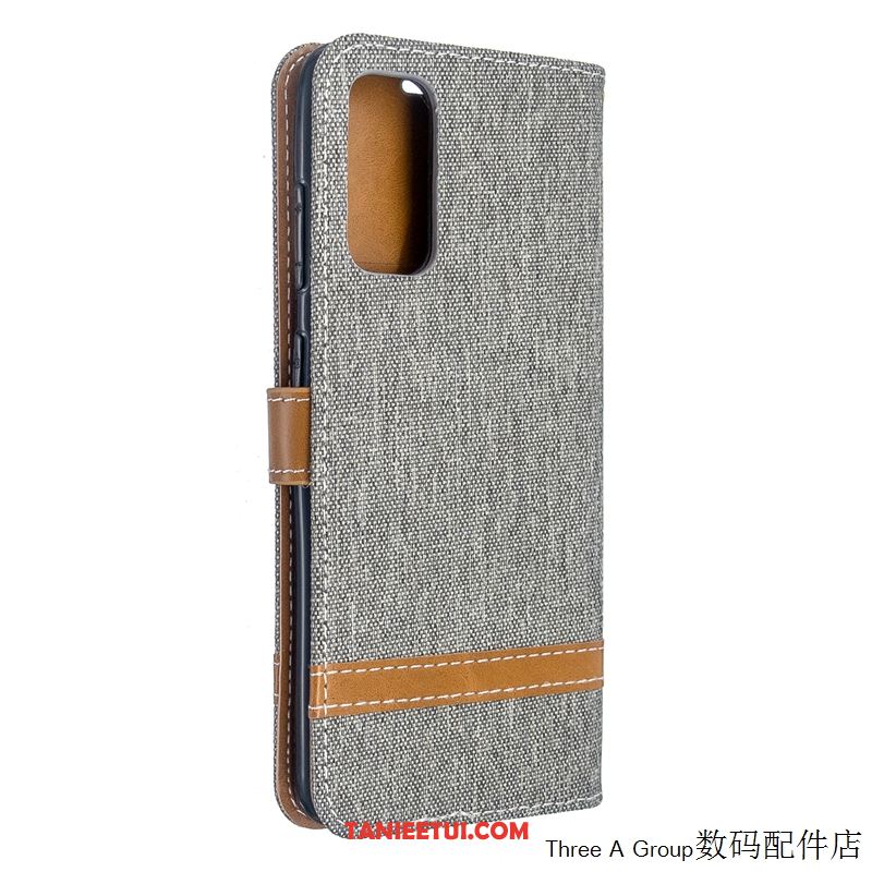 Etui Samsung Galaxy S20 Ultra Anti-fall Denim Ochraniacz, Pokrowce Samsung Galaxy S20 Ultra Telefon Komórkowy Płótno Kreatywne