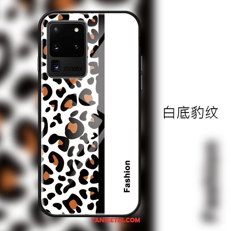 Etui Samsung Galaxy S20 Ultra Telefon Komórkowy Lustro Szkło, Obudowa Samsung Galaxy S20 Ultra Ochraniacz Moda Osobowość Braun