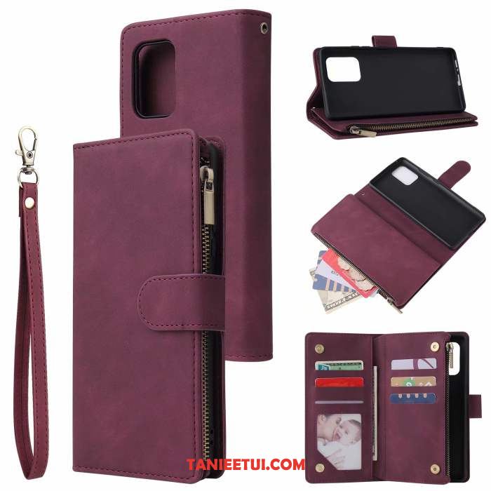 Etui Samsung Galaxy S41 Skórzany Futerał Portfel Klapa, Pokrowce Samsung Galaxy S41 Anti-fall Gwiazda All Inclusive Braun