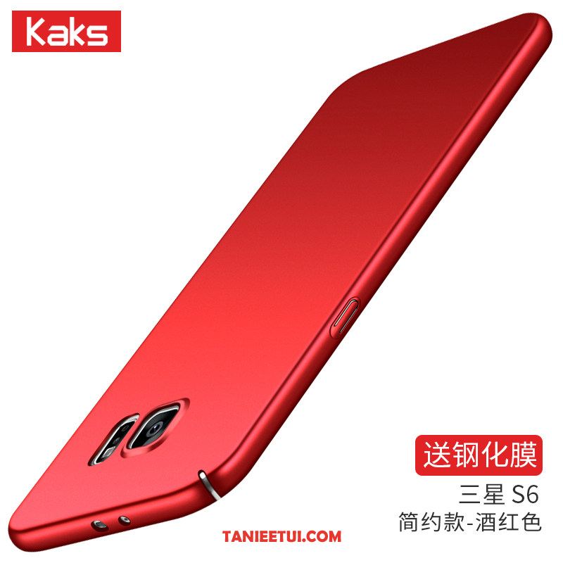 Etui Samsung Galaxy S6 Edge Gwiazda Telefon Komórkowy Osobowość, Pokrowce Samsung Galaxy S6 Edge Silikonowe Nubuku Czerwony Netto