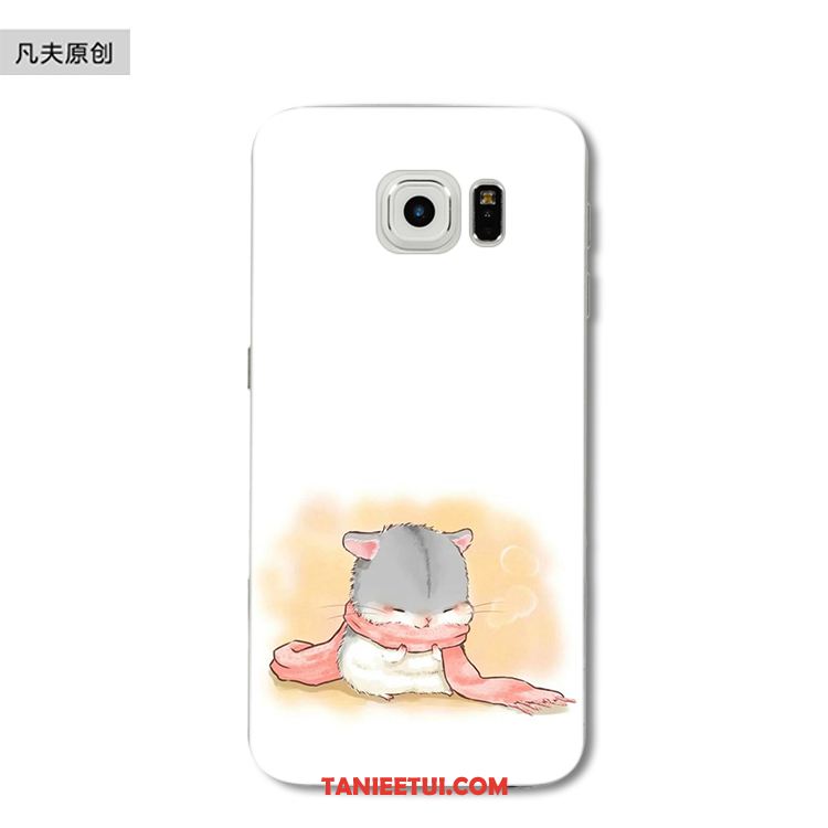 Etui Samsung Galaxy S6 Edge Kreatywne Silikonowe Rat, Obudowa Samsung Galaxy S6 Edge Piękny Gwiazda Zielony