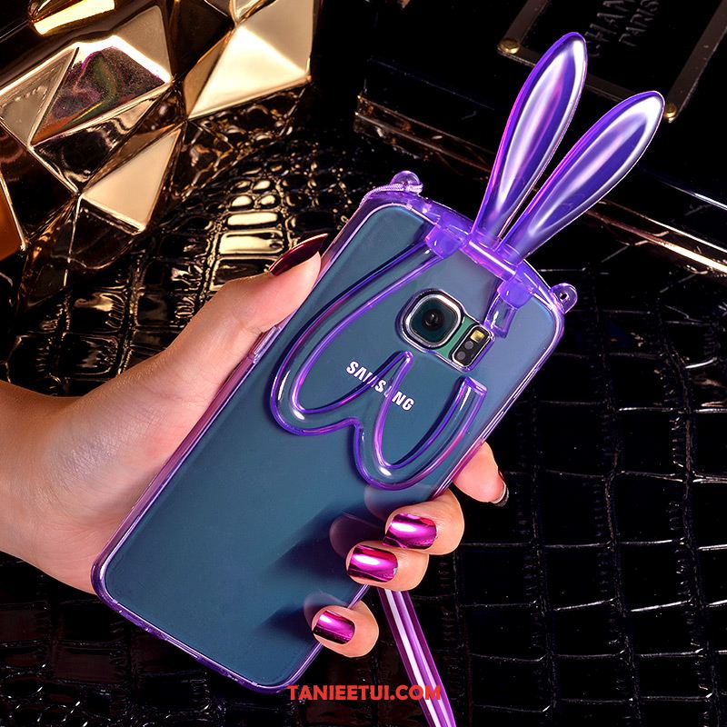 Etui Samsung Galaxy S6 Edge Niebieski Ochraniacz Silikonowe, Obudowa Samsung Galaxy S6 Edge Gwiazda Miękki Telefon Komórkowy