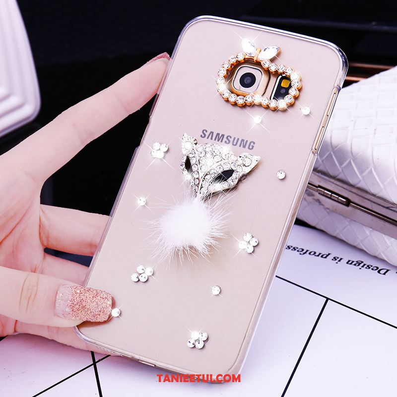 Etui Samsung Galaxy S6 Edge Rhinestone Ochraniacz Telefon Komórkowy, Pokrowce Samsung Galaxy S6 Edge Plastikowy Gwiazda Trudno