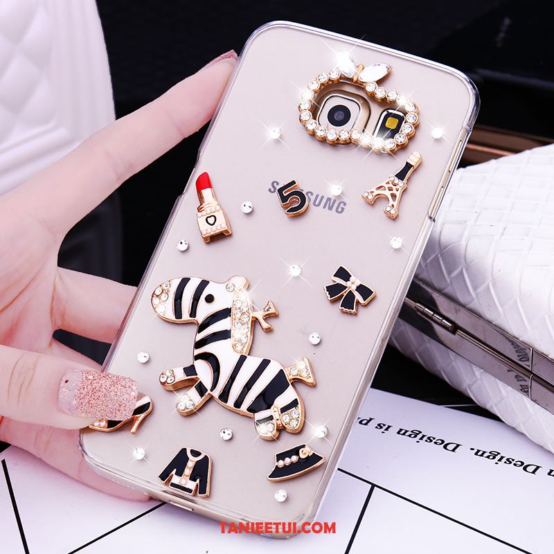 Etui Samsung Galaxy S6 Edge Rhinestone Ochraniacz Telefon Komórkowy, Pokrowce Samsung Galaxy S6 Edge Plastikowy Gwiazda Trudno