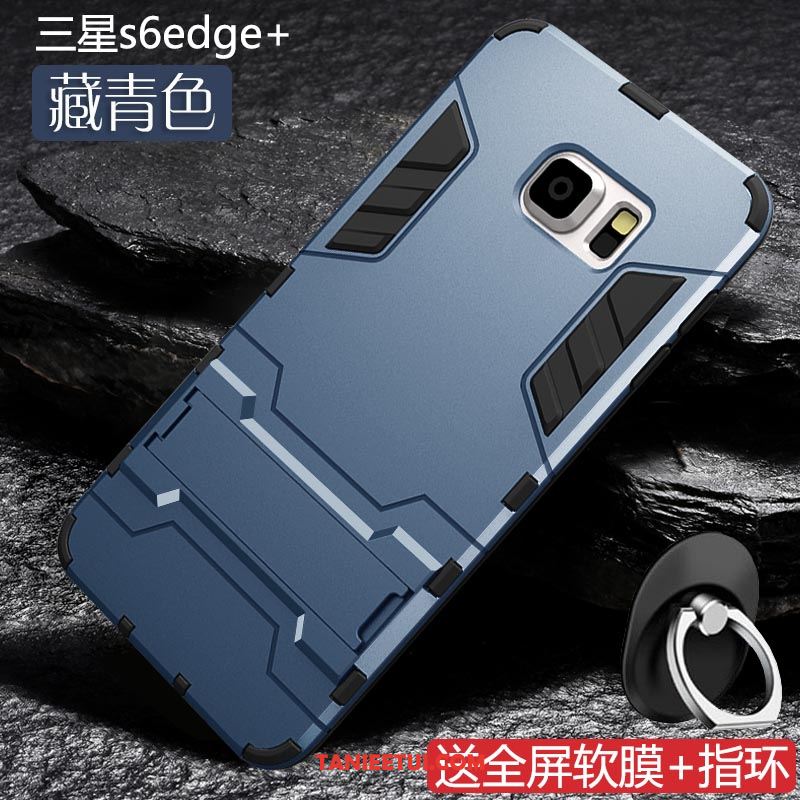 Etui Samsung Galaxy S6 Edge Trudno All Inclusive Gwiazda, Futerał Samsung Galaxy S6 Edge Czerwony Anti-fall Ochraniacz