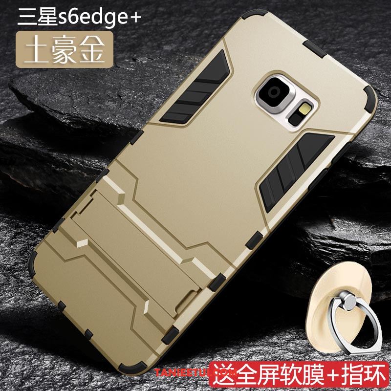 Etui Samsung Galaxy S6 Edge Trudno All Inclusive Gwiazda, Futerał Samsung Galaxy S6 Edge Czerwony Anti-fall Ochraniacz