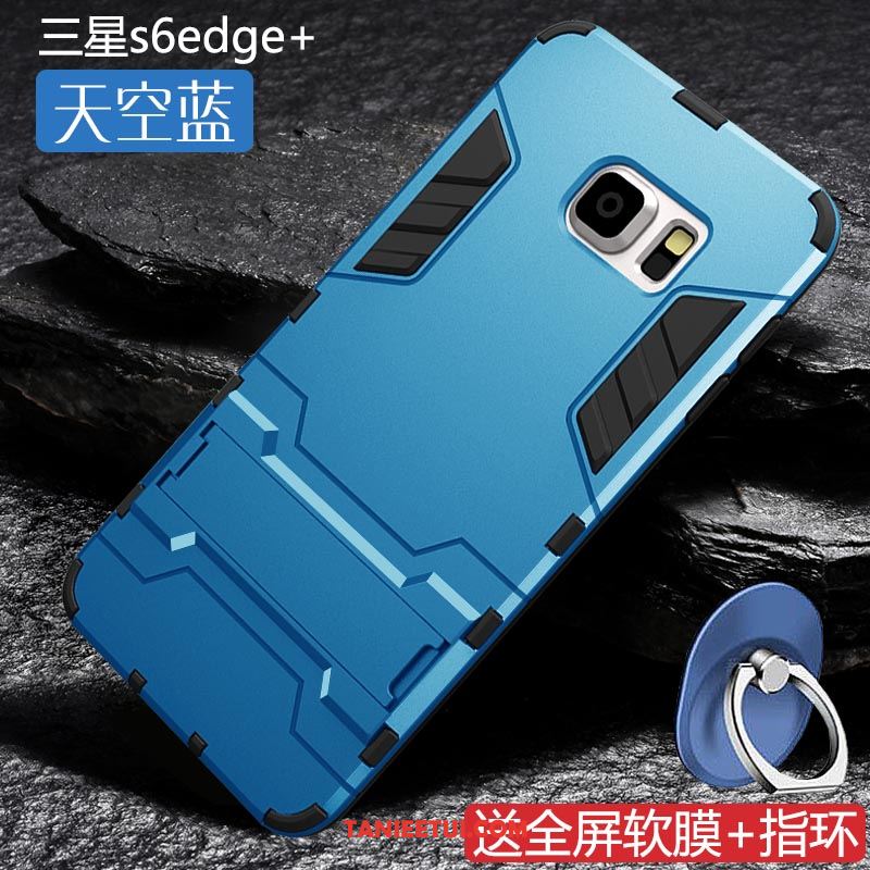 Etui Samsung Galaxy S6 Edge Trudno All Inclusive Gwiazda, Futerał Samsung Galaxy S6 Edge Czerwony Anti-fall Ochraniacz