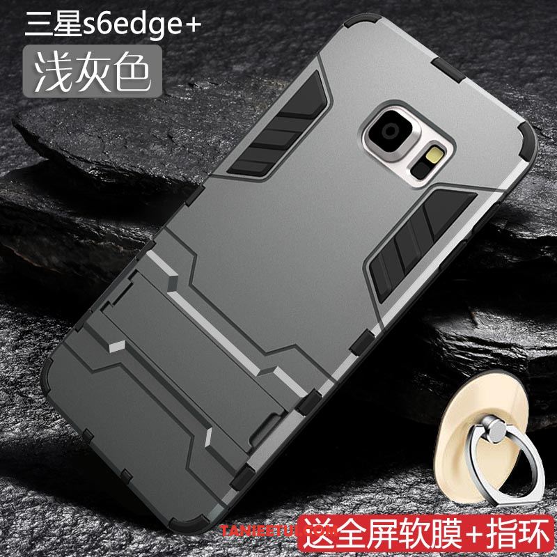 Etui Samsung Galaxy S6 Edge Trudno All Inclusive Gwiazda, Futerał Samsung Galaxy S6 Edge Czerwony Anti-fall Ochraniacz