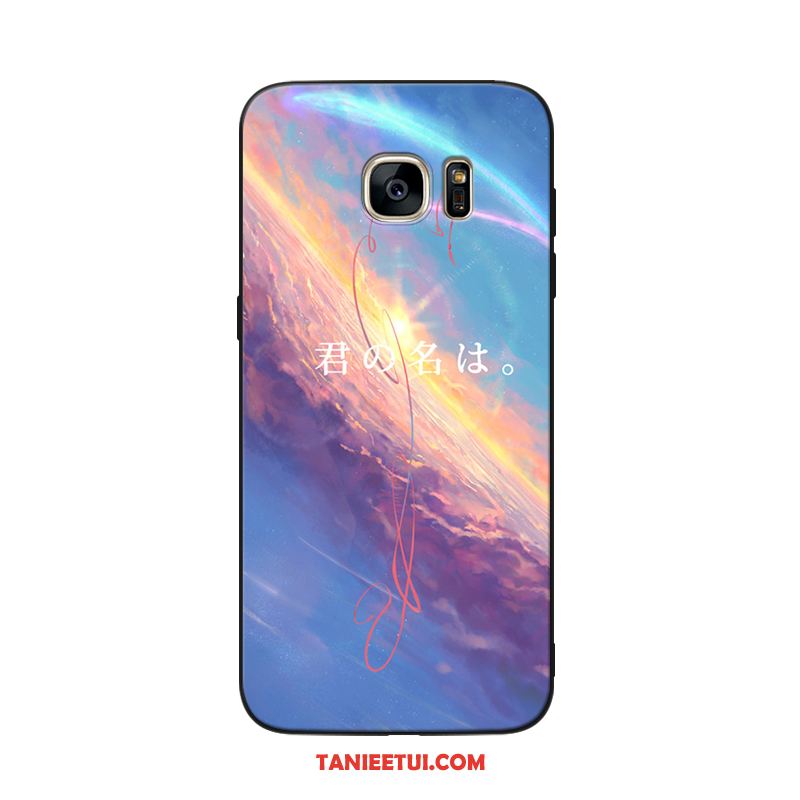 Etui Samsung Galaxy S6 Gwiazda Miękki Czarny, Obudowa Samsung Galaxy S6 Telefon Komórkowy Zakochani Dostosowane