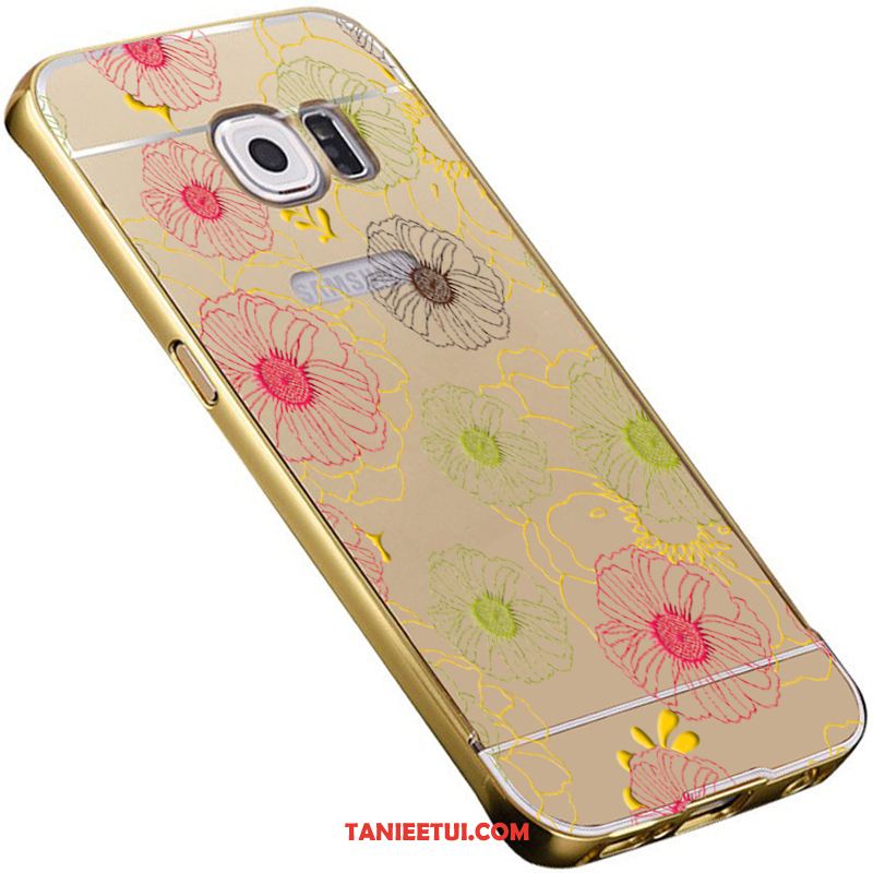 Etui Samsung Galaxy S6 Gwiazda Tylna Pokrywa Ochraniacz, Obudowa Samsung Galaxy S6 Niebieski Trójwymiarowy Lustro